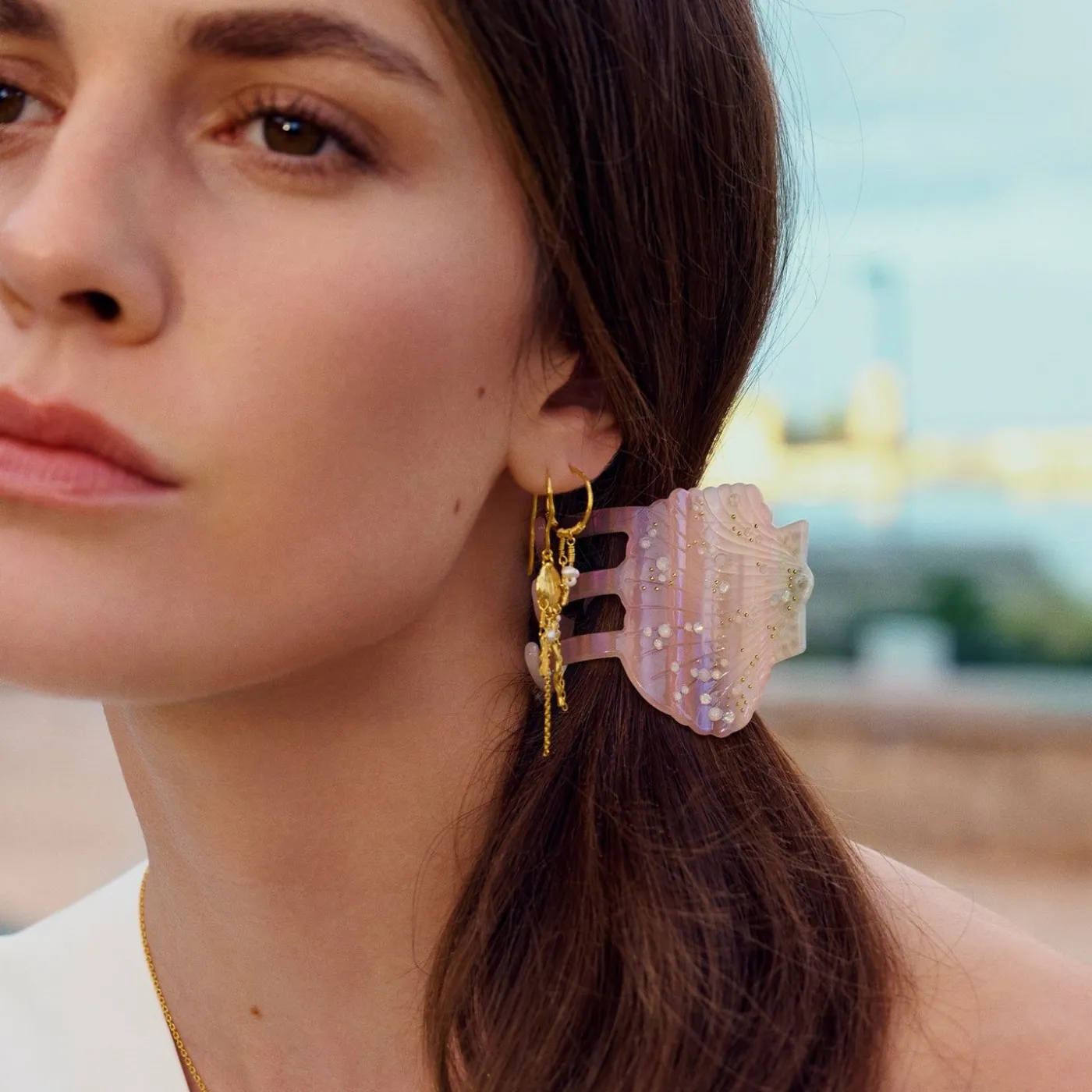 Hårklemmer|Maanesten Arista Harklemme Sunbeam