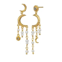 Øreringe|Maanesten Astrea Øreringe