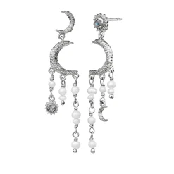 Øreringe|Maanesten Astrea Øreringe