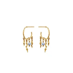 Øreringe|Maanesten Bayou Øreringe