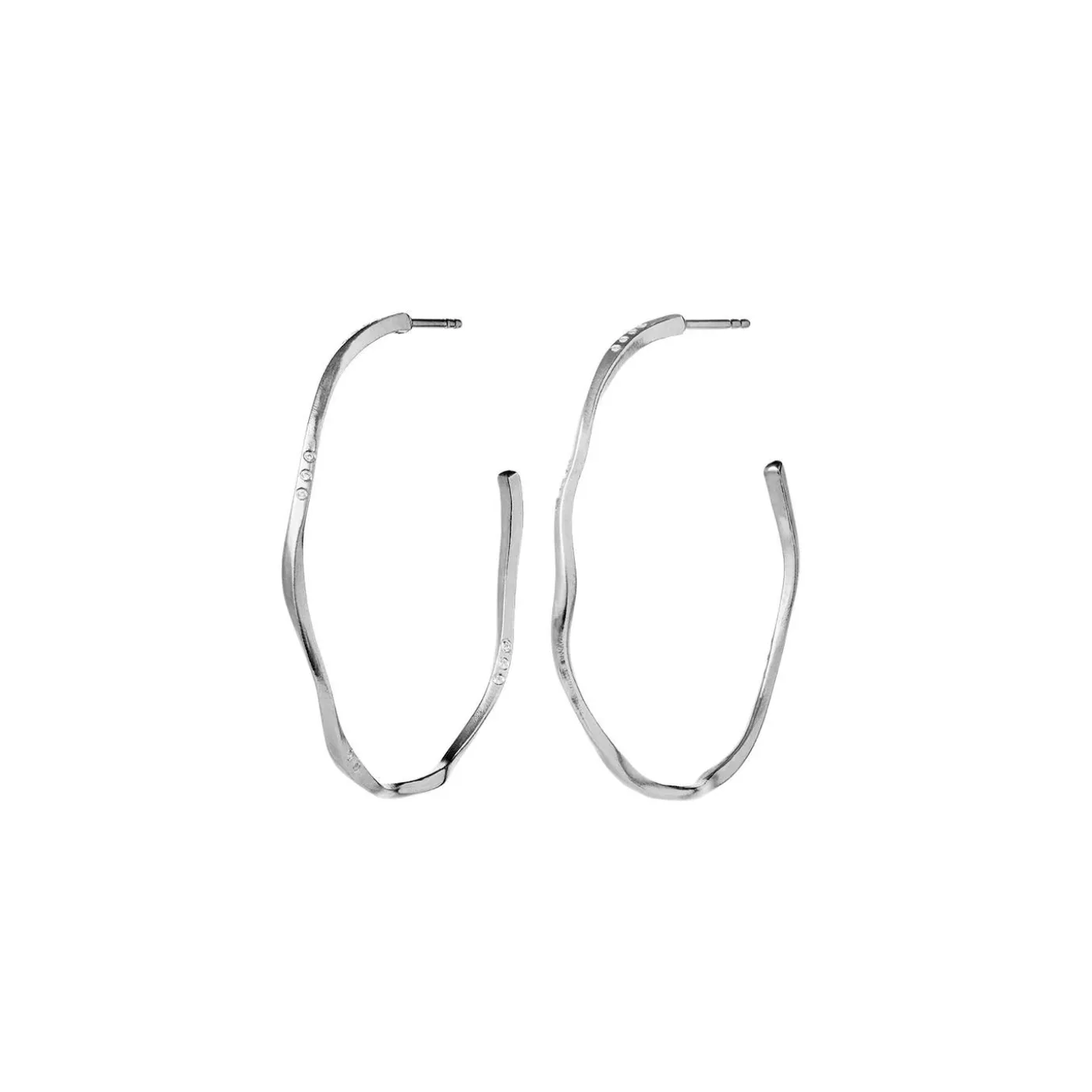 Øreringe|Maanesten Echo Grande Øreringe