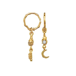 Øreringe|Maanesten Ember Øreringe