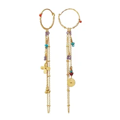 Øreringe|Maanesten Flickering Light Øreringe