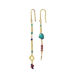 Øreringe|Maanesten Forget Me Not Øreringe