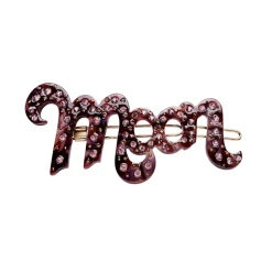 Hårklemmer|Maanesten Juliet Harspaende Plum