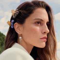 Hårklemmer|Maanesten Kerang Harklemme Caramel