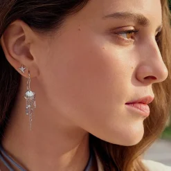 Øreringe|Maanesten Lana Øreringe