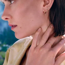 Øreringe|Maanesten Leafs Øreringe