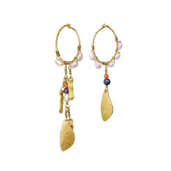 Øreringe|Maanesten Lotta Øreringe