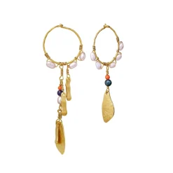 Øreringe|Maanesten Lotta Øreringe