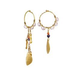 Øreringe|Maanesten Lotta Øreringe