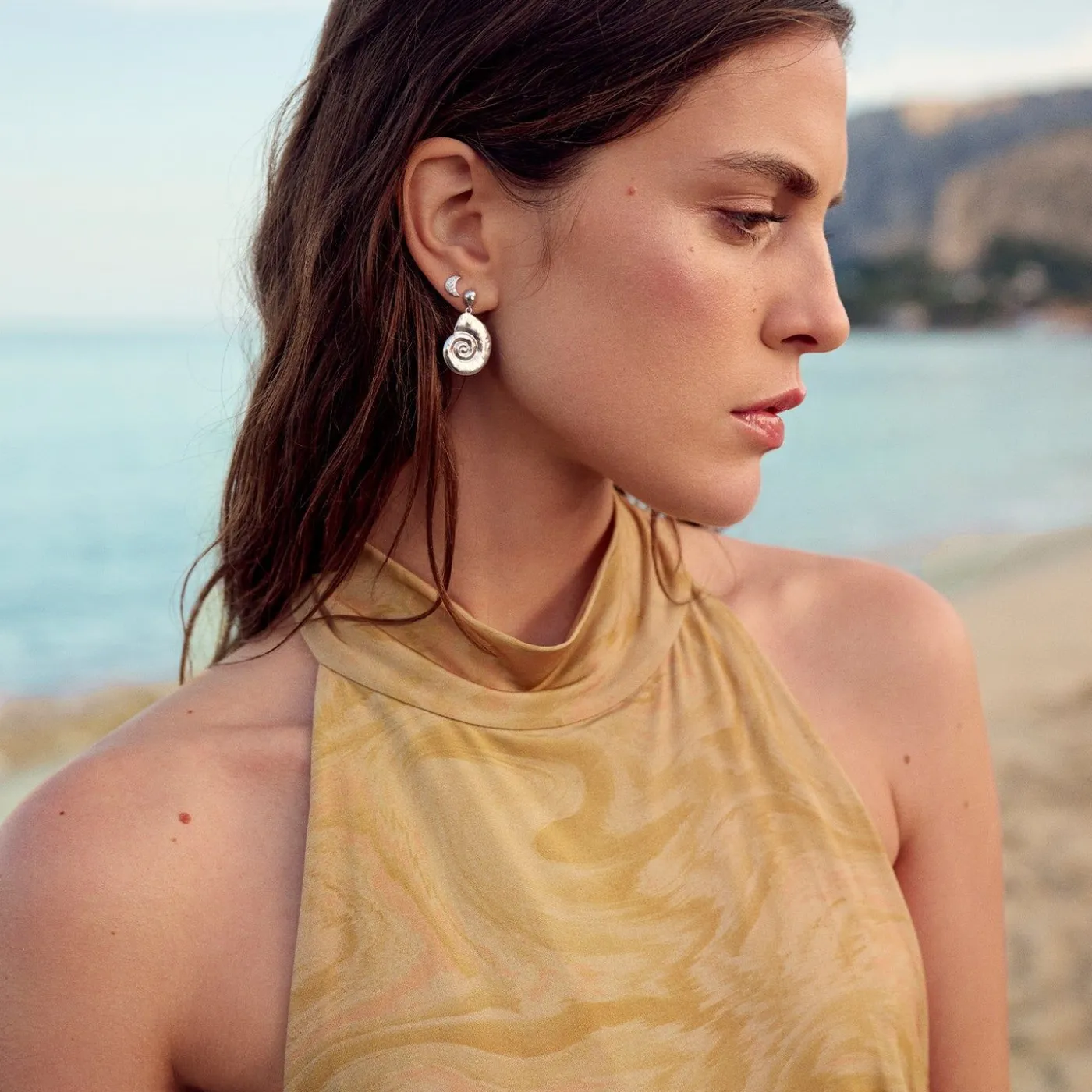 Øreringe|Maanesten Malibu Øreringe