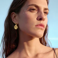 Øreringe|Maanesten Malibu Øreringe