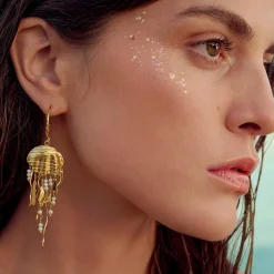 Øreringe|Maanesten Masie Single Orering