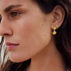 Øreringe|Maanesten Maurea Øreringe