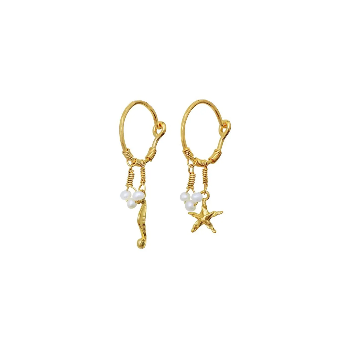 Øreringe|Maanesten Momi Øreringe