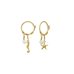 Øreringe|Maanesten Momi Øreringe