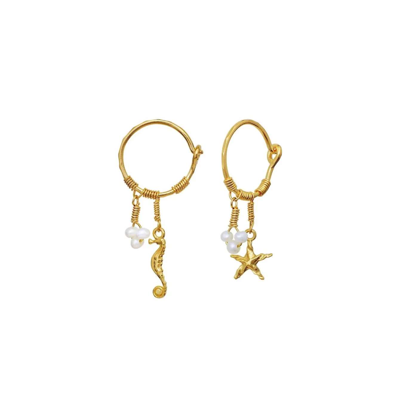 Øreringe|Maanesten Momi Øreringe