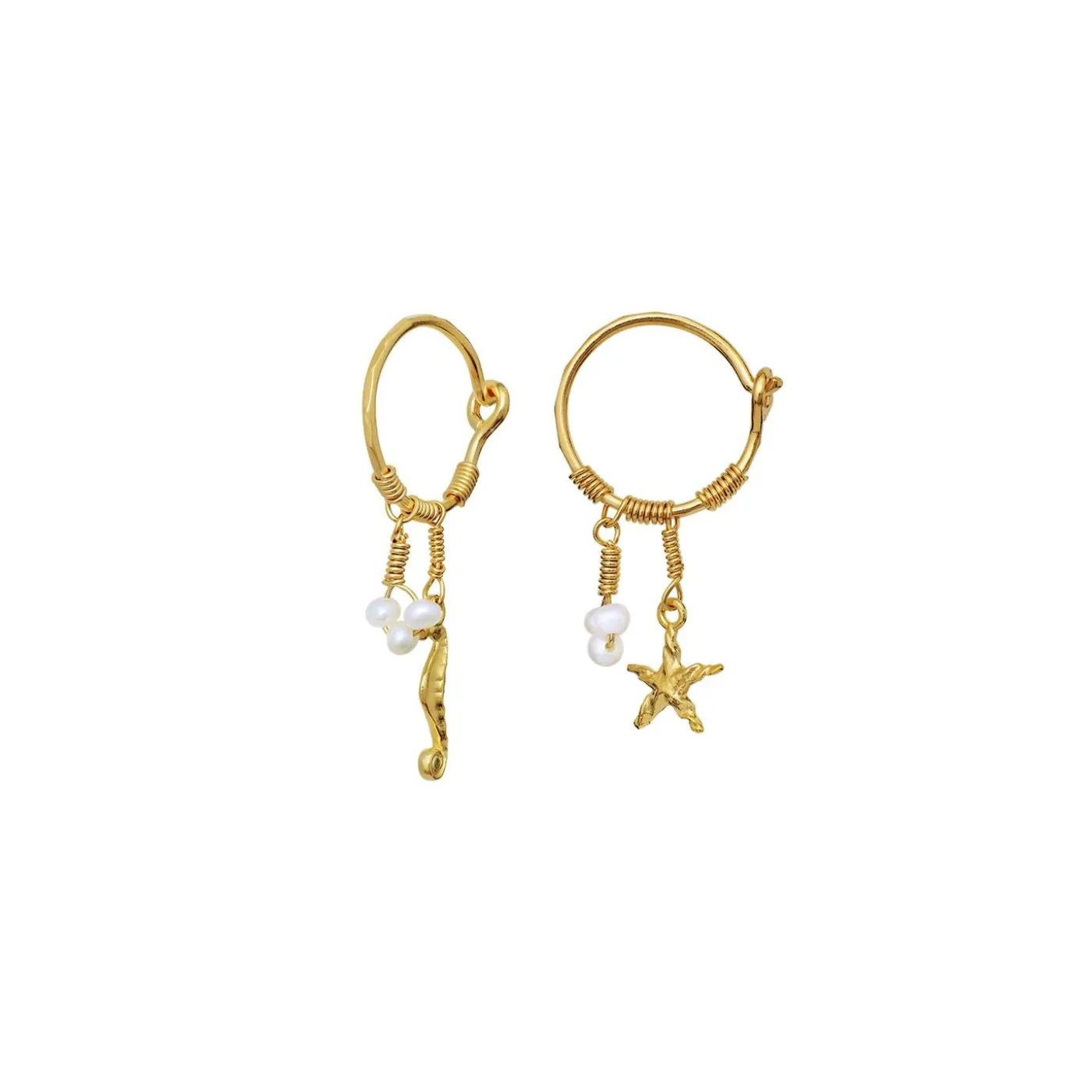 Øreringe|Maanesten Momi Øreringe