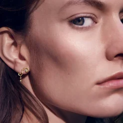 Øreringe|Maanesten Olive Øreringe