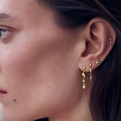 Øreringe|Maanesten Pan Single Orering