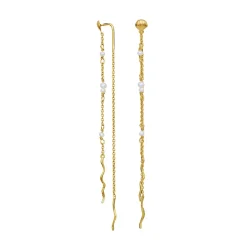 Øreringe|Maanesten Sirena Øreringe