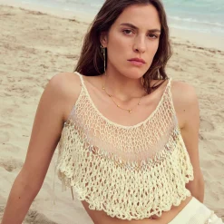 Øreringe|Maanesten Sirena Øreringe