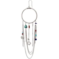 Øreringe|Maanesten Tangled Up Single Orering