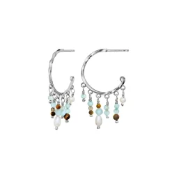 Øreringe|Maanesten Tula Øreringe