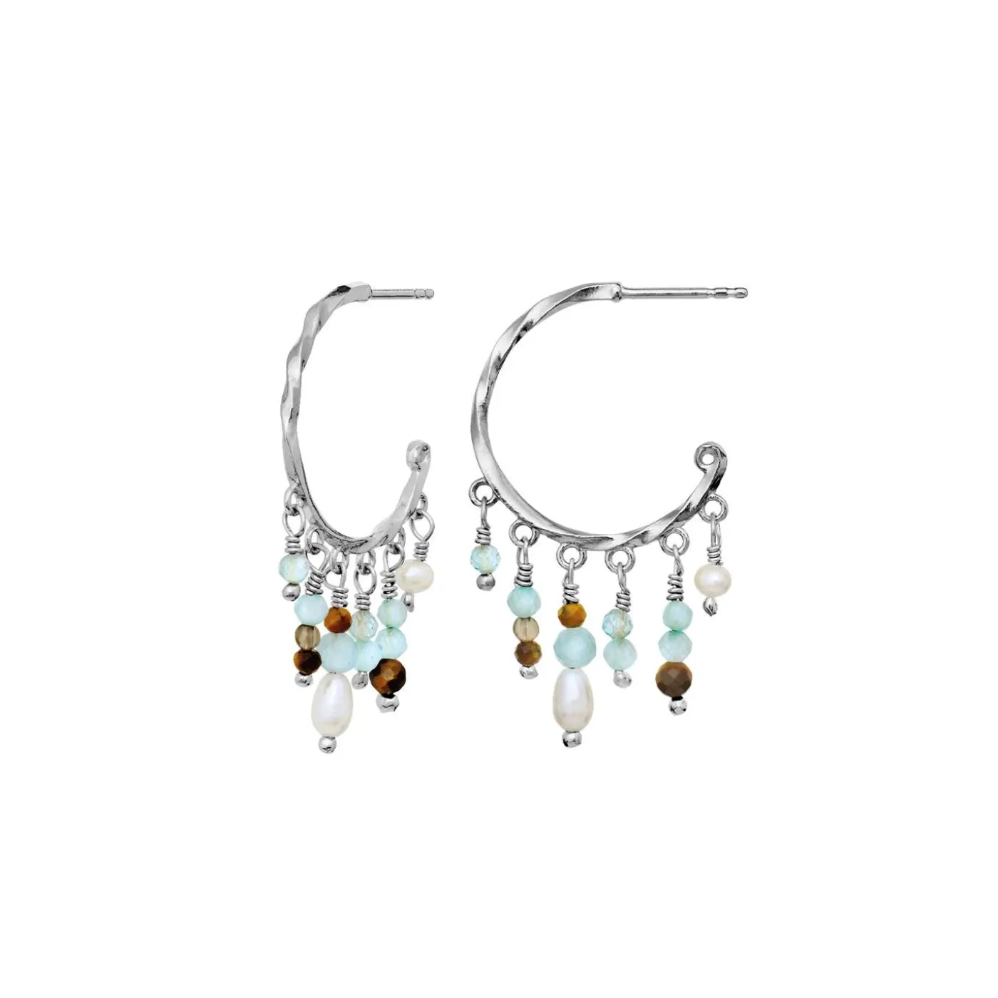 Øreringe|Maanesten Tula Øreringe