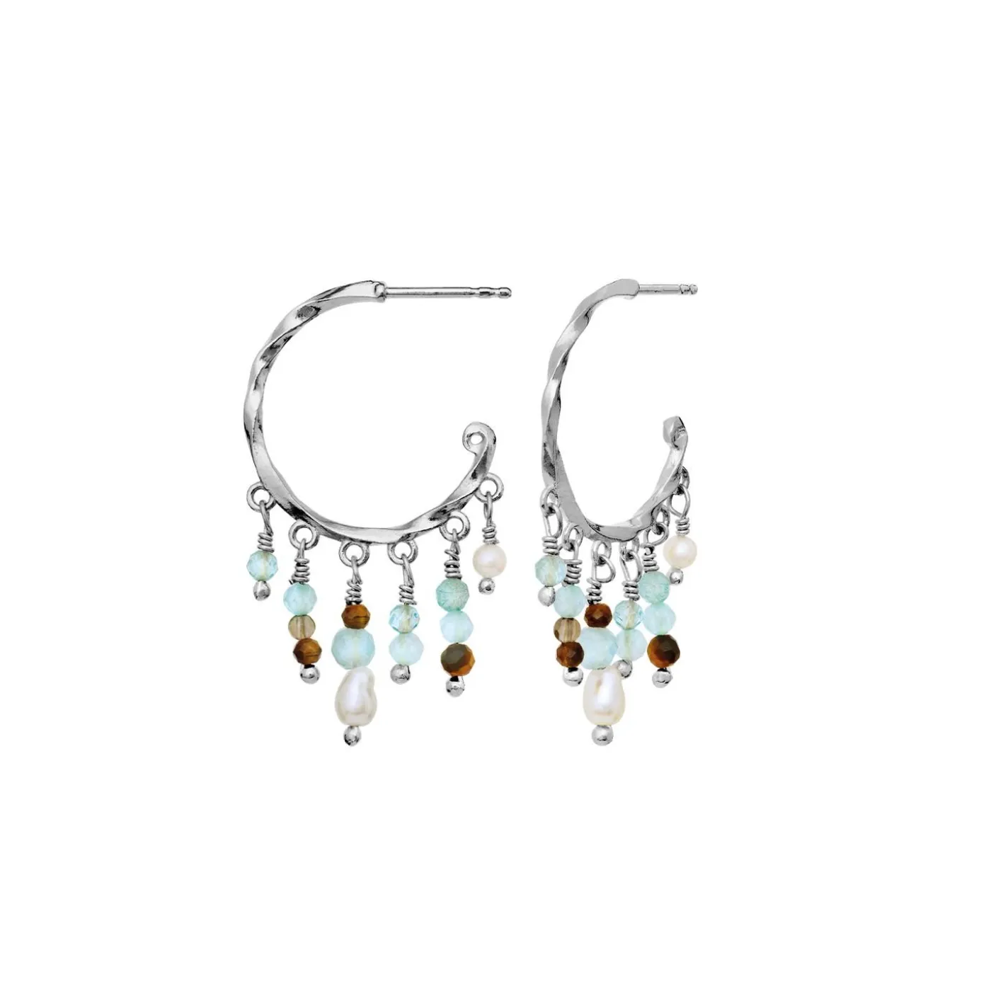 Øreringe|Maanesten Tula Øreringe