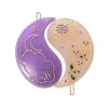 Hårklemmer|Maanesten Yin Yang Harspaende Apricot & Purple