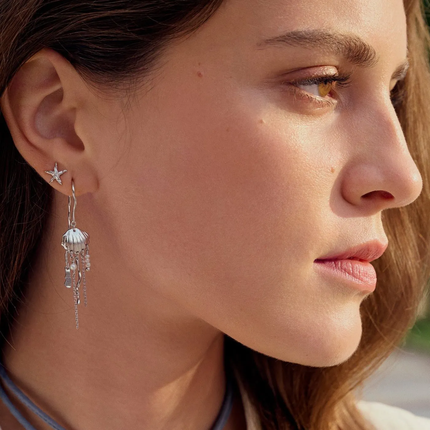 Øreringe|Maanesten Zale Øreringe