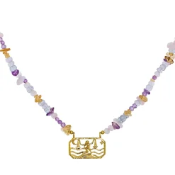 Halskaeder|Maanesten Zodiac Air Libra Halskaede