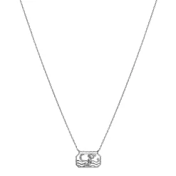 Halskaeder|Maanesten Zodiac Aries Halskaede 21. Mar - 19. Apr