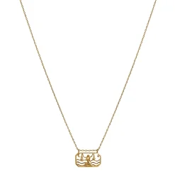 Halskaeder|Maanesten Zodiac Libra Halskaede 23. Sep - 22. Okt