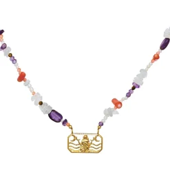 Halskaeder|Maanesten Zodiac Water Cancer Halskaede